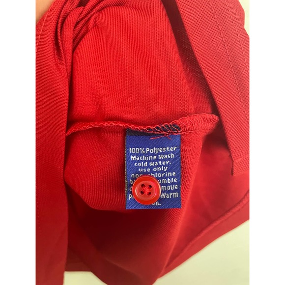 H-E-B Red Top 2XL Gift Uniform Polo Shirt Top Embroidered Collared NEW Unisex - Picture 5 of 6